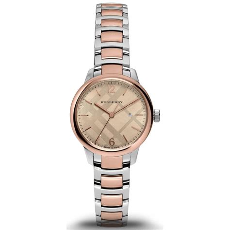 burberry 2 tone ladies watch|burberry ladies watches price.